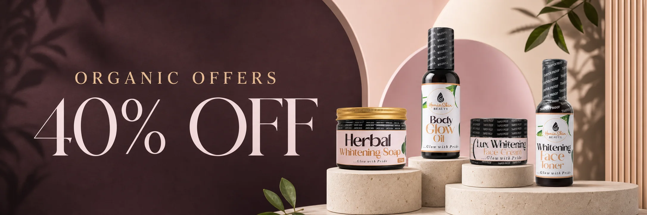 Organic Products Promotion 40% off